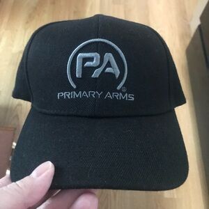 PRIMARY ARMS Black SnapBack Hat Cap
